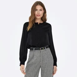 ONLY Chemise manches longues Femme NOIR Clearance