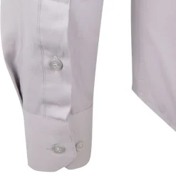 BILL TORNADE Chemise ml Homme GRIS CLAIR Clearance