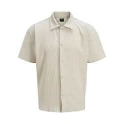 JACK & JONES Chemise sergé manches courtes interlude Homme BEIGE Online