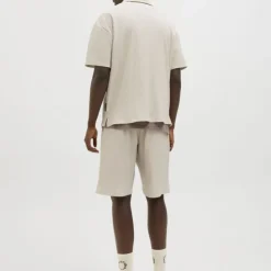 JACK & JONES Chemise sergé manches courtes interlude Homme BEIGE Online