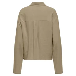 ONLY Chemise solvi lin bossa nova Femme BEIGE