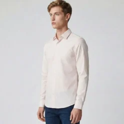 UMBERTO Chemise unie black umb001 reg Homme ROSE CLAIR Discount