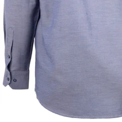 BILL TORNADE Chemise unie col 37 regular fit Homme BLEU Hot