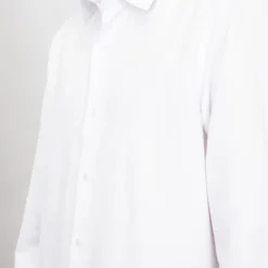 BILL TORNADE Chemise unie coton classique Homme BLANC Sale