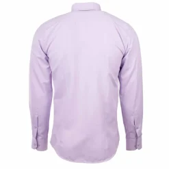 BILL TORNADE Chemise unie manches longues regular Homme VIOLET CLAIR Sale