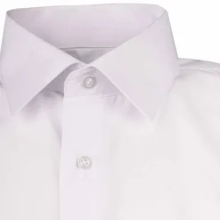 BILL TORNADE Chemise unie manches longues regular Homme BLANC