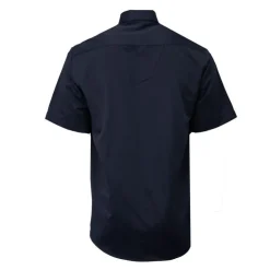 BILL TORNADE Chemise unie mc regular noire bill302 Homme BLEU FONCE