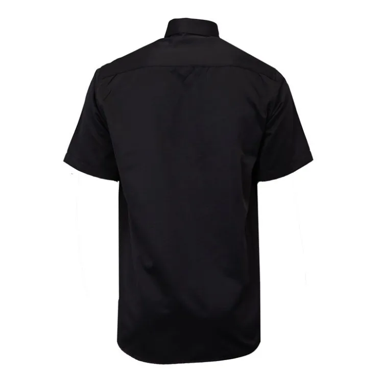 BILL TORNADE Chemise unie mc regular e bill302 Homme NOIR Clearance