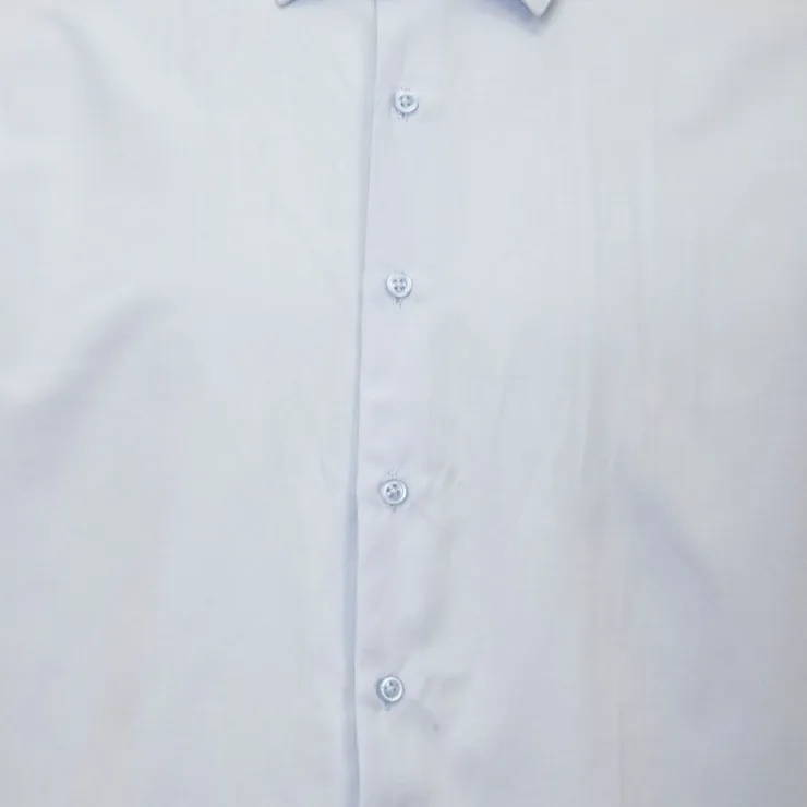 BILL TORNADE Chemise unie mc regular noire bill302 Homme BLEU CIEL Sale