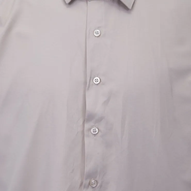 BILL TORNADE Chemise unie mc regular noire bill302 Homme BEIGE Hot