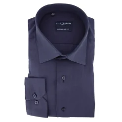 BILL TORNADE Chemise unie regular fit coton aspect lin Homme BLEU CLAIR Hot