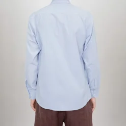 BILL TORNADE Chemise vichy clair coton Homme BLEU Sale