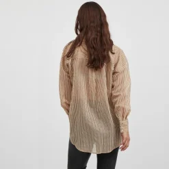 VILA Chemise Viwoke Femme BEIGE Outlet