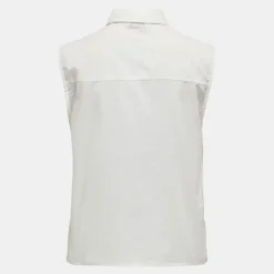 JDY Chemisette tallie broderie anglaise sans manches Femme BLANC Hot