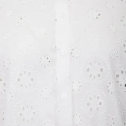 LA PETITE ETOILE Chemisier broderie anglaise clodia Femme BLANC Online