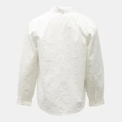 DEELUXE 74 Chemisier noir claryne à motif coeurs brodés Femme BLANC Clearance