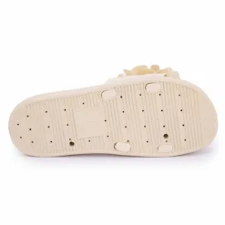 LOVETT Claquette avec fleur sur le dessus Femme BEIGE Hot