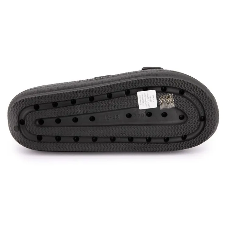 DEELUXE 74 Claquette couleur uni Homme NOIR Best