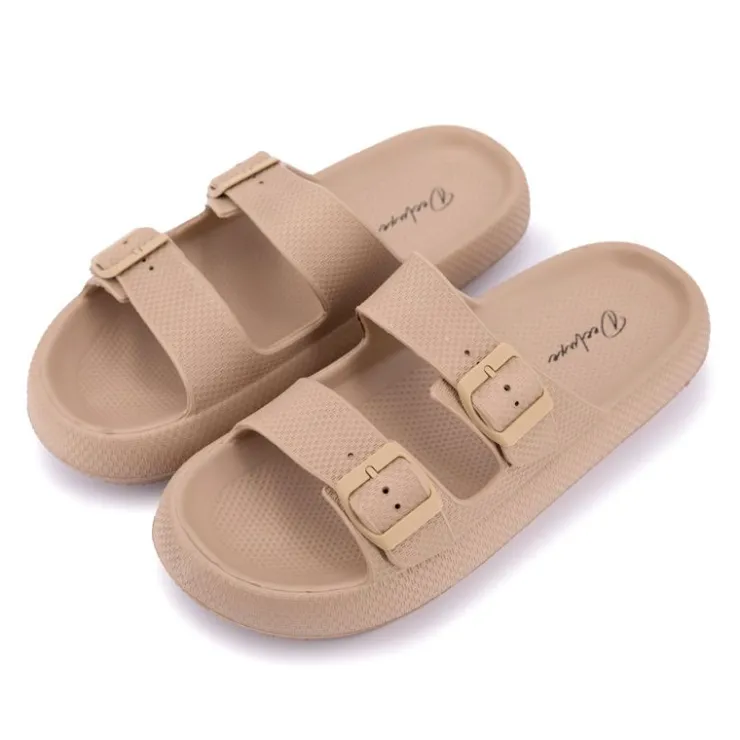 DEELUXE 74 Claquette couleur uni Homme BEIGE Best