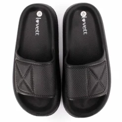 LOVETT Claquette uni bout rond Femme NOIR Online