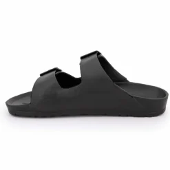 NEW ONE Claquettes double boucle Homme NOIR Sale