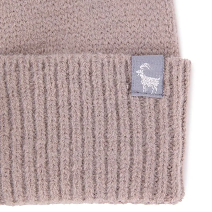 LA CASA DEL CACHEMIRE Coffret bonnet + gant assortis Femme BEIGE Discount