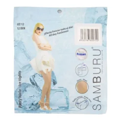 CECILIA DE RAFAEL Collant freshness ice12 Femme MARRON CLAIR Hot