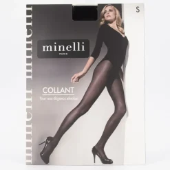 MINELLI Collants élégance absolue devora Femme NOIR Outlet