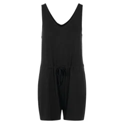 PIECES Combishort col v sans manche pcneora Femme NOIR Outlet
