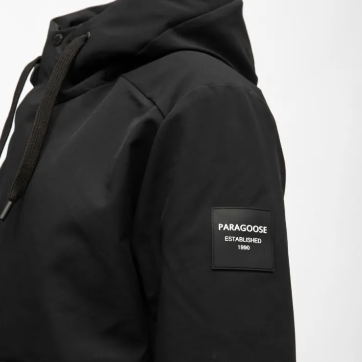 PARAGOOSE Coupe vent à capuche stream Homme NOIR Best