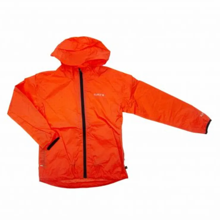 BURTON Coupe vent manches longues uni capuche poche logo Enfant ORANGE Best