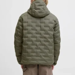 JACK & JONES Coupe-vent texturé Haston avec capuche couleur olive Homme KAKI Online