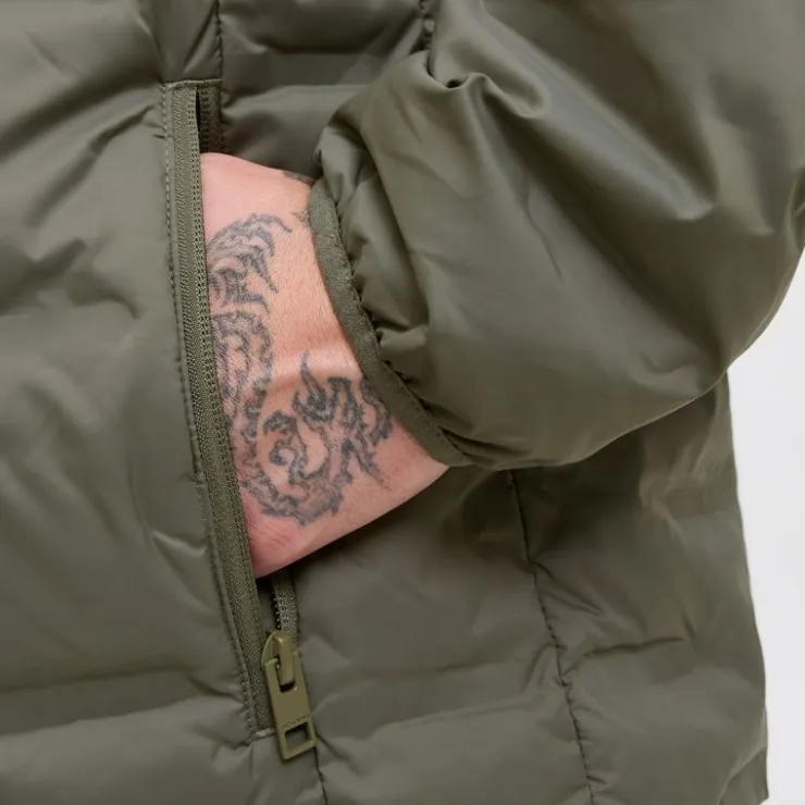 JACK & JONES Coupe-vent texturé Haston avec capuche couleur olive Homme KAKI Online