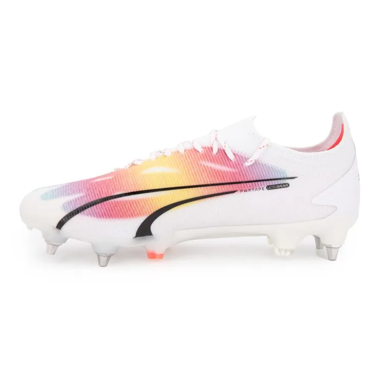 PUMA Crampon ultra ultimate orange Mixte BLANC