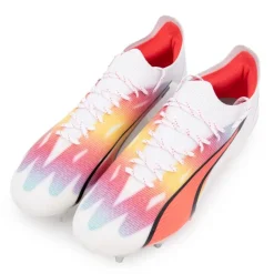 PUMA Crampon ultra ultimate orange Mixte BLANC