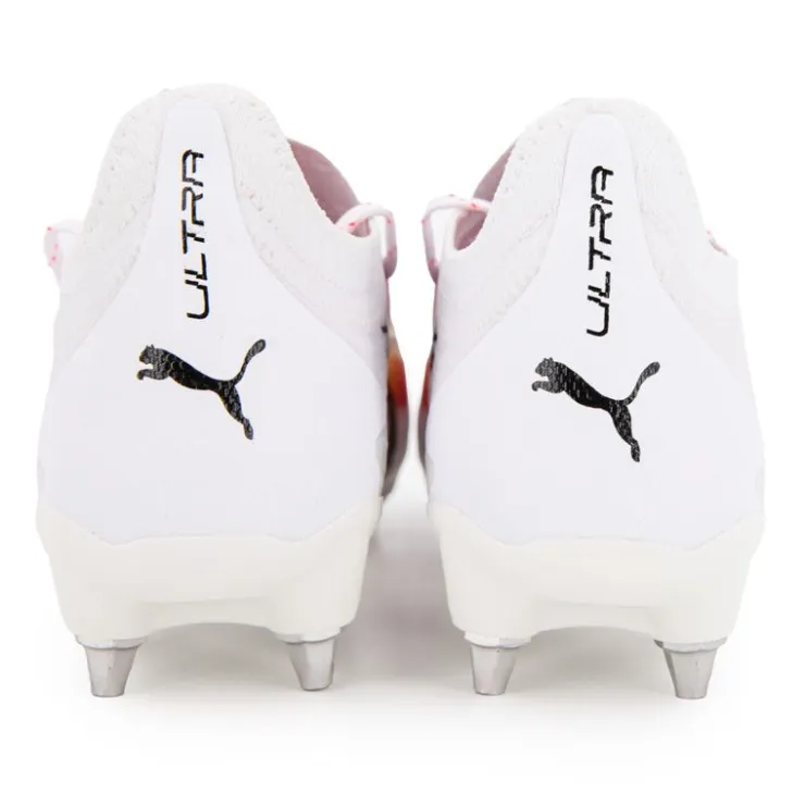 PUMA Crampon ultra ultimate orange Mixte BLANC