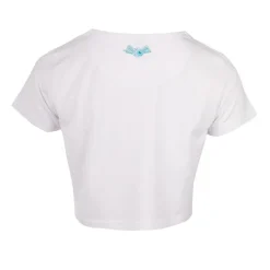 VON DUTCH Crop top logo poitrine Femme BLANC Hot
