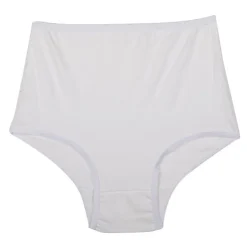 LINGERIE AU FEMININ Culotte coupe maxi taille haute Femme BLANC Clearance