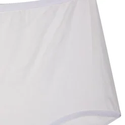 LINGERIE AU FEMININ Culotte coupe maxi taille haute Femme BLANC Clearance