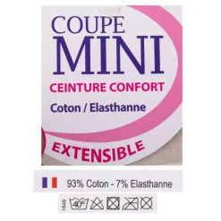 LINGERIE AU FEMININ Culotte coupe mini Femme BLANC Discount