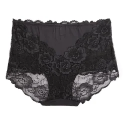 COTE ANGLAISE Culotte dentelle jun Femme NOIR Best