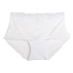 COTE ANGLAISE Culotte dentelle jun Femme BLANC Discount