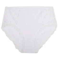 LES PETITES...PARIS Culotte en coton biologique Femme BLANC Discount