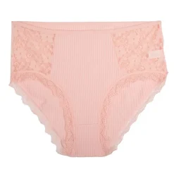 LES PETITES...PARIS Culotte en coton biologique Femme ROSE CLAIR Best