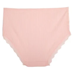 LES PETITES...PARIS Culotte en coton biologique Femme ROSE CLAIR Best