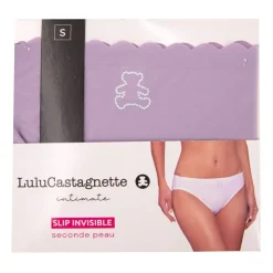 LULU CASTAGNETTE Culotte invisible seconde peau Femme VIOLET CLAIR