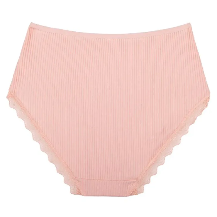 LULU CASTAGNETTE Culotte lingerie dentelle dalinda Femme ROSE CLAIR Discount