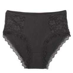 LULU CASTAGNETTE Culotte lingerie dentelle dalinda Femme NOIR Best