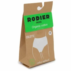 RODIER Culotte taille haute en coton Femme NOIR Outlet