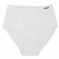 RODIER Culotte taille haute en coton Femme BLANC